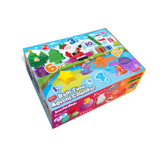 Bath Time Advent Calendar 12 Days of Christmas, Learning SPACE