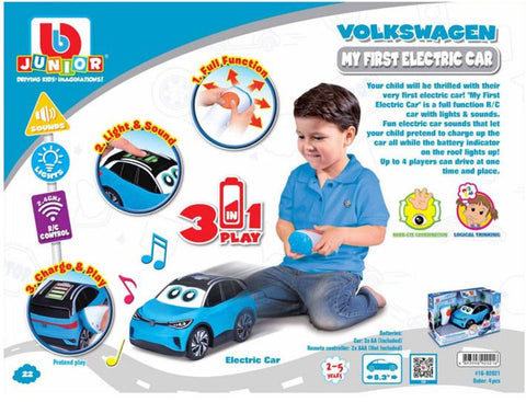 Bb Junior Vw Volkswagen My First Electric Remote Control Car-Cars & Transport, Christmas, Christmas 2024, Games & Toys, Gifts For 2-3 Years Old, Gifts For 3-5 Years Old-Learning SPACE