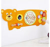 Bear Activity Wall Panel Toy-Additional Need,Fine Motor Skills,Gifts For 1 Year Olds,Helps With,Maths,Nursery,Primary Maths,SCOTEXCEL,sensory activity,Sensory Wall Panels & Accessories,Shape & Space & Measure,Sound,Stock,Strength & Co-Ordination,Tactile Toys & Books,Tracking & Bead Frames,Viga Activity Wall Panel-Learning SPACE
