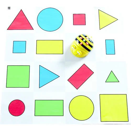 Bee-Bot® Interactive Mat-Classroom Resources,Coding,Counting Numbers & Colour,EA Tender,Educational Play,Playmat,Shape & Space & Measure,Technology & Design-Shapes Colour & Size Mat-IT00854-Learning SPACE