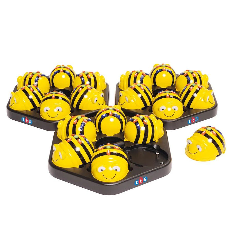 Bee-Bot® Programmable Floor Robot, 18 Pack (With 3 Free Docking Stations) Learning SPACE