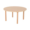 Beechwood Round Tables-Round, Table, Wooden Table-Age 3-4-ROUTAB1TOPV3-Learning SPACE