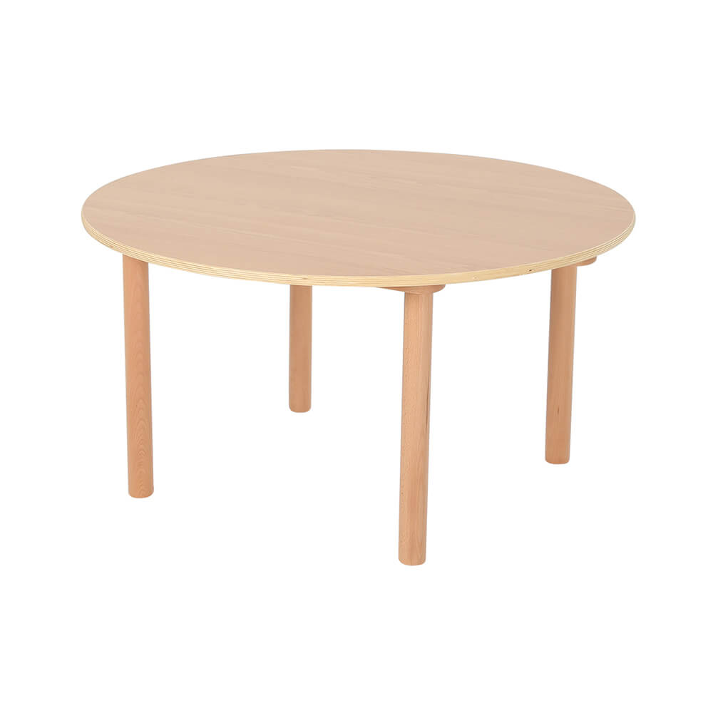 Beechwood Round Tables-Round, Table, Wooden Table-Age 3-4-ROUTAB1TOPV3-Learning SPACE