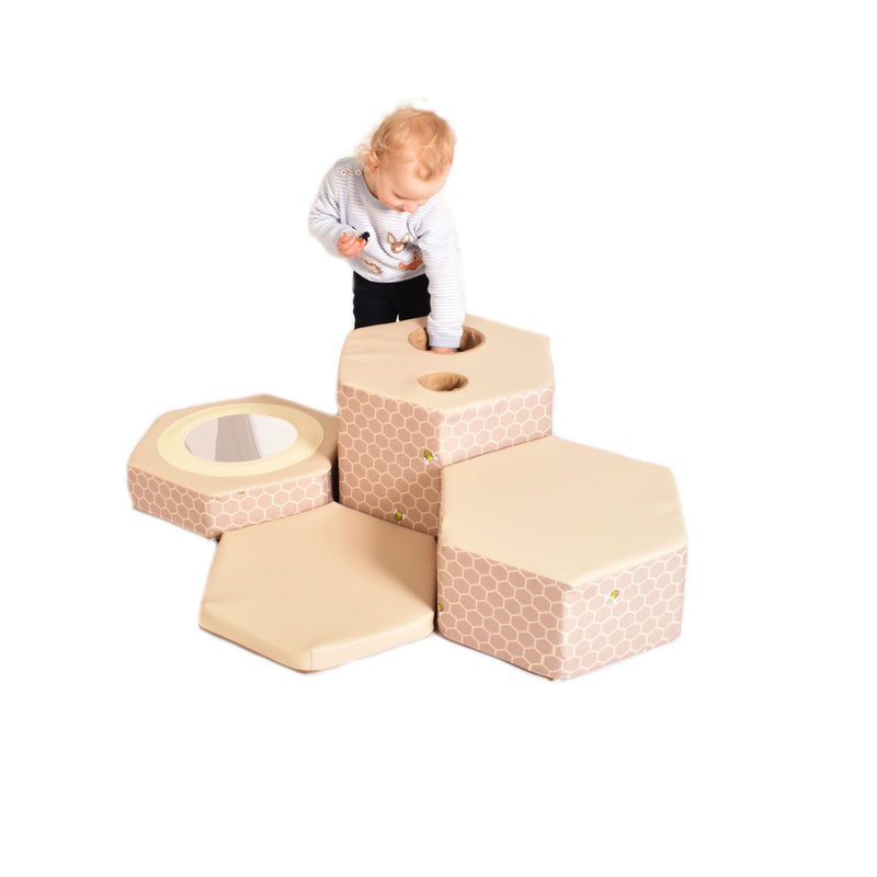 Beehive Explorer Toddler Soft Play Set, Learning SPACE