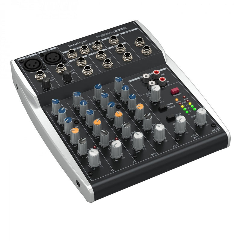Behringer 802S Analog Mixer with USB Streaming Interface, Learning SPACE