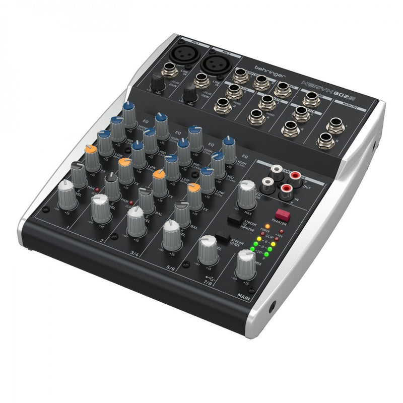 Behringer 802S Analog Mixer with USB Streaming Interface, Learning SPACE