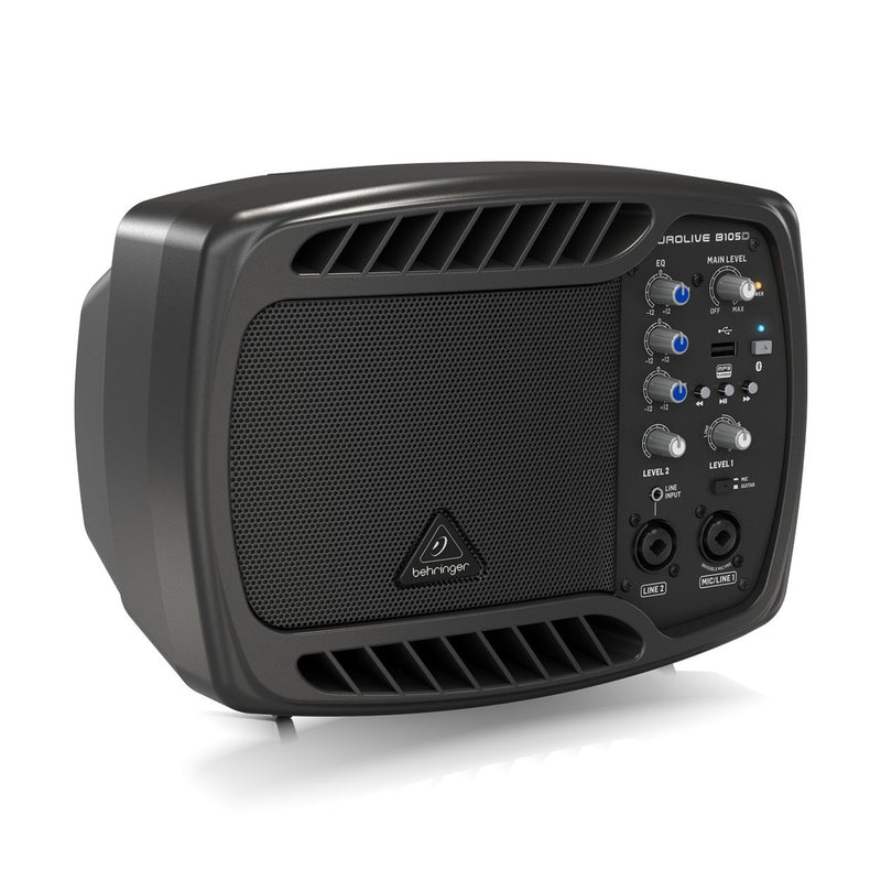 Behringer B105D 5'' Portable PA Speaker with Bluetooth, Learning SPACE