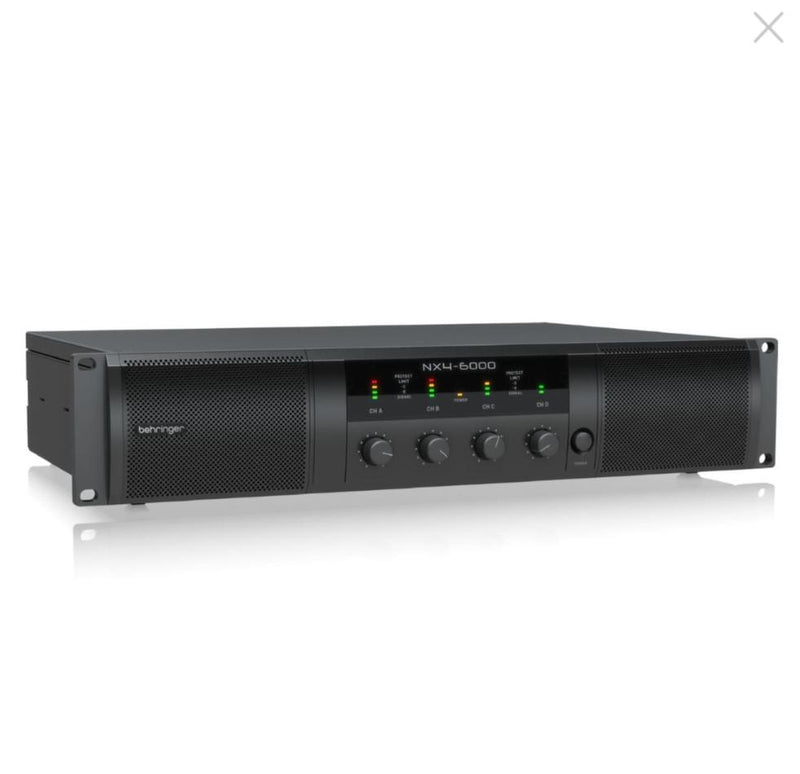 Behringer NX4-6000 Power Amplifier, Learning SPACE