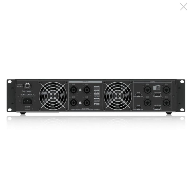 Behringer NX4-6000 Power Amplifier, Learning SPACE