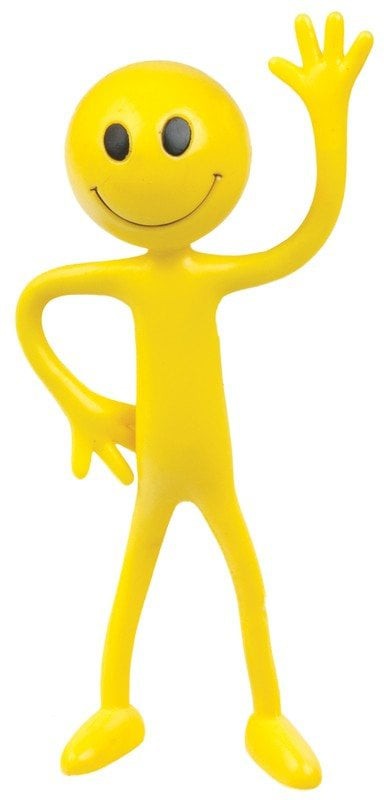 Bendable Smiler Fidget Toy, Learning SPACE