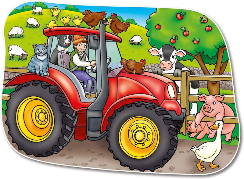 Big Tractor Jigsaw Puzzle, Learning SPACE