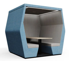 6 Seat Bill Booth Acoustic Meeting Pods-booth,Noise Reduction,Nooks dens & Reading Areas,pod,Reading Area-Learning SPACE