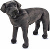 Black Lab Giant Stuffed Animal-Baby Soft Toys,Calming and Relaxation,Christmas,Christmas 2024,Comfort Toys,Dolls & Doll Houses,Games & Toys,Imaginative Play,Toys for Anxiety,World & Nature-Learning SPACE