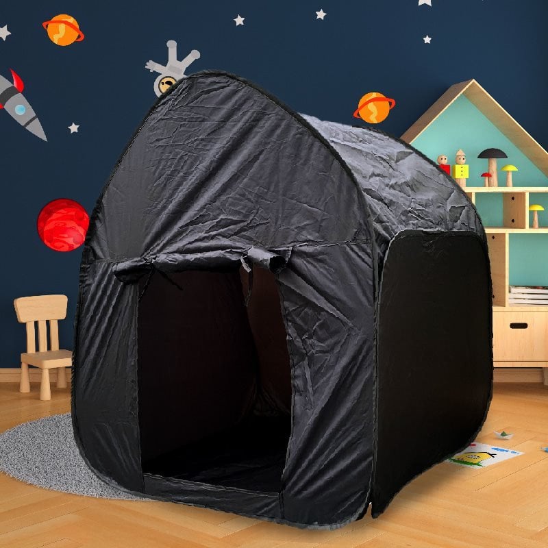 Black Projector Sensory Pop Up Dark Den Tent, Learning SPACE