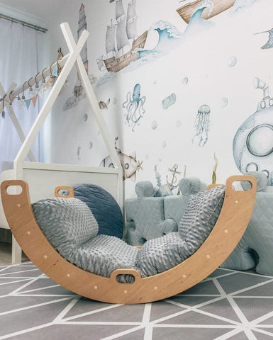 Blanket Add on For Wooden Rocker Board-AllSensory,Bean Bags & Cushions,Proprioceptive,Sensory Processing Disorder,Wellbeing Furniture-Learning SPACE