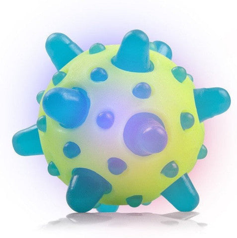 Blinking Boggle Ball - Flashing Lightup Bouncing Ball-AllSensory, Bounce & Spin, Helps With, Sensory Light Up Toys, Sensory Seeking, Stock, Tobar Toys, Visual Sensory Toys-Learning SPACE