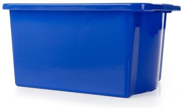 Blue 30L Plastic Storage Box with Lid!, Learning SPACE