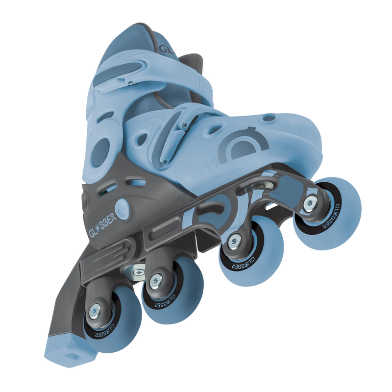 Blue Globber Learning Roller Skates 2 in 1 (Size EU 30-33), Learning SPACE