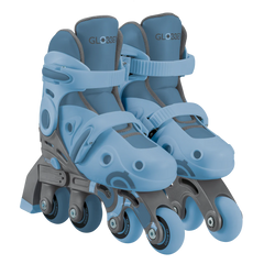 Blue Globber Learning Roller Skates 2 in 1 (Size EU 30-33), Learning SPACE