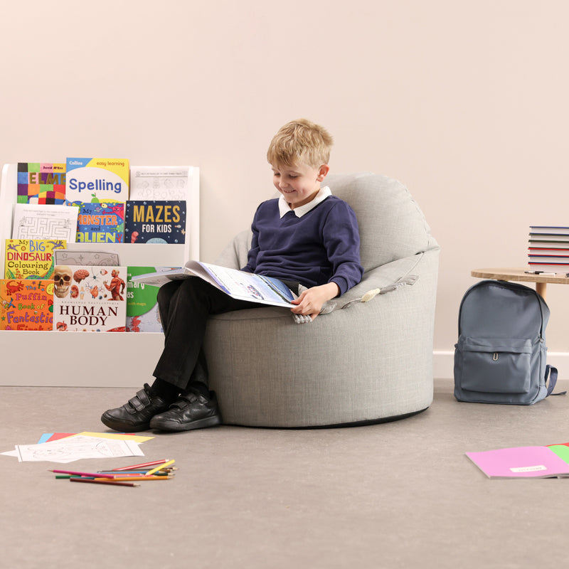 Sensory Touch Tags Chair Bean Bag, Learning SPACE