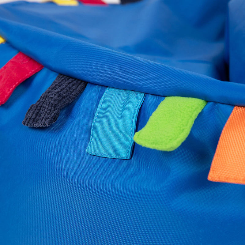 Sensory Touch Tags Chair Bean Bag, Learning SPACE
