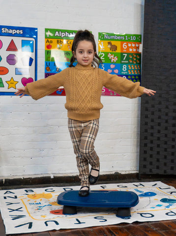 Bouncyband Bouncy Board-Bounce, Bounce & Spin, Bouncyband, Gross Motor and Balance Skills-Learning SPACE