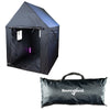 Bouncyband Indoor Framed Sensory Den House Shaped-Black-Out Dens, Nooks dens & Reading Areas, Play Dens, Playlearn, Reading Den, Sensory Dens, Wellbeing Furniture-SDMDBK-Learning SPACE