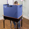Bouncyband Portable Study Privacy Partition-ADD/ADHD,Calmer Classrooms,Dividers,Focus,Playlearn,SCOTEXCEL,Sensory Processing Disorder,Study Carrell,Task Table,Wellbeing Furniture-Learning SPACE