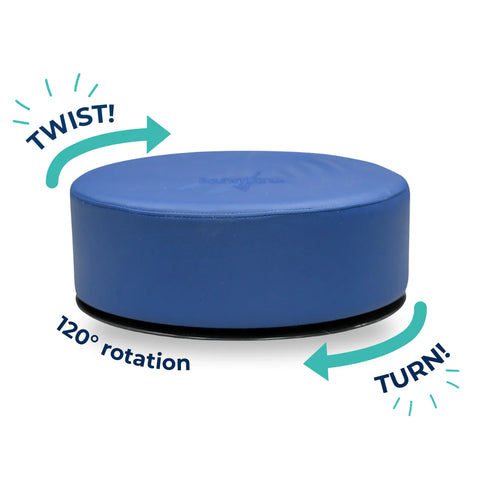 Bouncyband® Soft-Twisty Floor Seat-Bean Bags & Cushions,Bouncyband,Cushions,Movement Breaks,Movement Chairs & Accessories-Learning SPACE