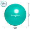 Bouncyband® Balance Ball No-Roll Weighted Seat, Learning SPACE
