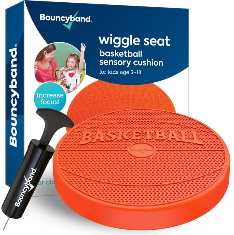 Bouncyband® Basketball Style Wiggle Seat, Learning SPACE