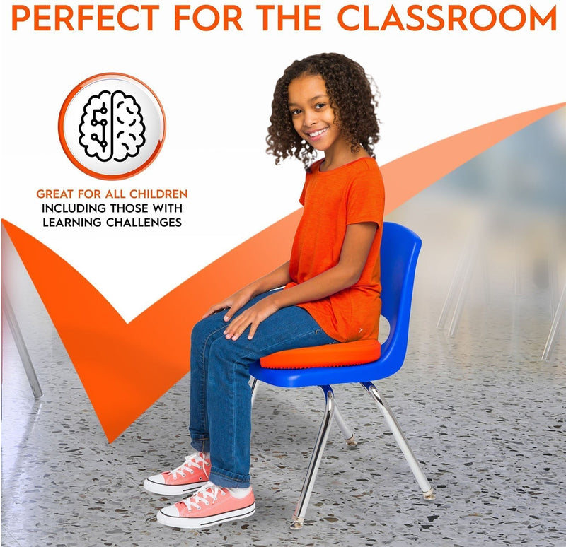 Bouncyband® Basketball Style Wiggle Seat, Learning SPACE