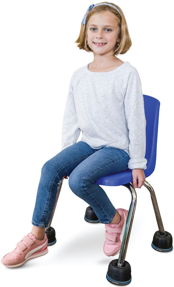 Bouncyband® Wiggle Wobble Chair Feet, Learning SPACE