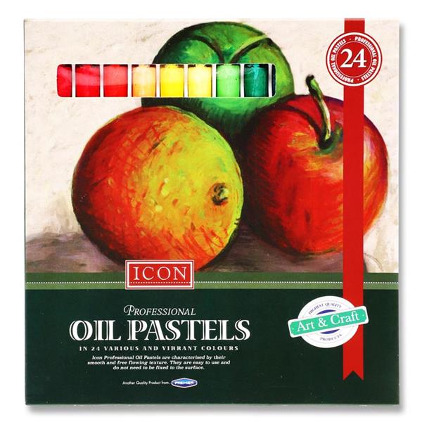Box 24 Professional Oil Pastels, Learning SPACE