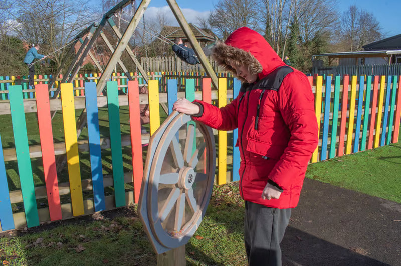 Sound Sensory Spinner | Outdoor Auditory Play, Learning SPACE