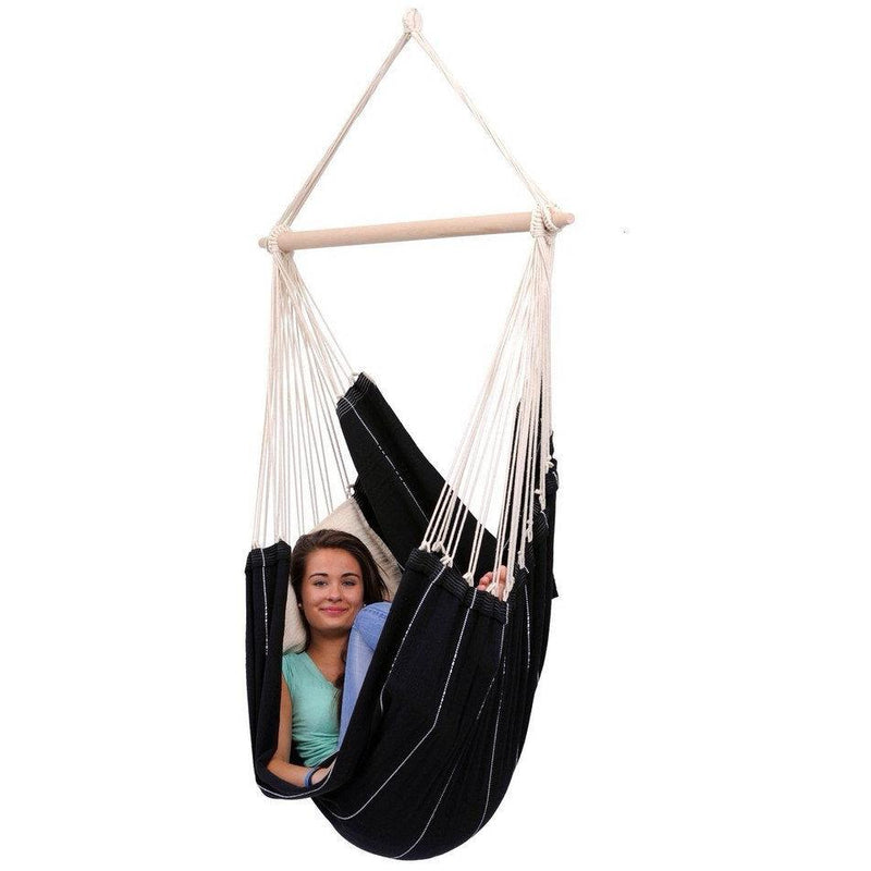 Brasil Black Hammock Chair, Hammock Chair Learning SPACE
