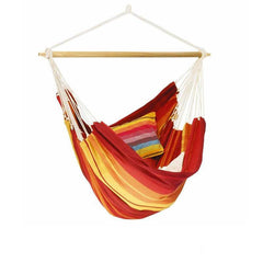 Brasil Gigante Lava Hammock Chair-Hammock Chair-Amazonas,Cotton,Dropship,Hammock chair,Hammocks,Hanging Chair,Indoor,Orange,Red,Single,XL-Learning SPACE