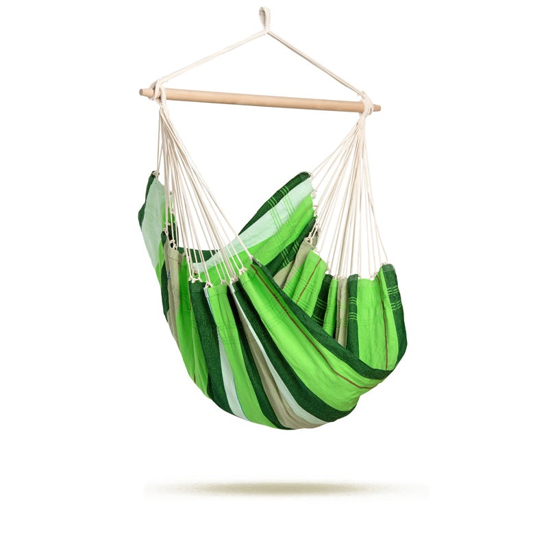 Brasil Oliva Hammock Chair-Hammock Chair-Amazonas,Cotton,Dropship,Green,Hammock chair,Hanging Chair,Indoor,Single-Learning SPACE