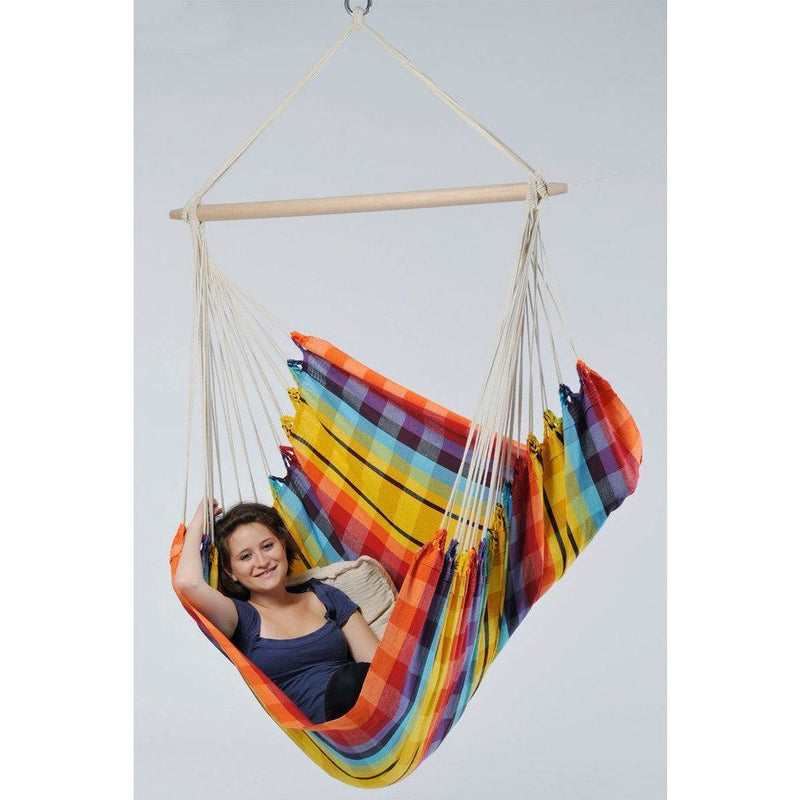 Brasil Rainbow Hammock Chair, Hammock Chair Learning SPACE
