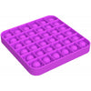 Bubble Push Popping Sensory De-stress Toy, Square Learning SPACE