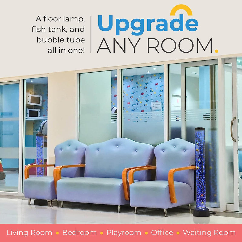 Bubble Tube 105 cm (with Fish & Balls), Learning SPACE