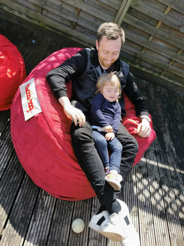 Buddabag Snuggle Memory Foam Bean Bag - Choice of Size-AllSensory,Bean Bags,Bean Bags & Cushions,Chill Out Area,Full Size Seating,Matrix Group,Nurture Room,Reading Area,Seating,Sensory Room Furniture,Teenage & Adult Sensory Gifts-Learning SPACE