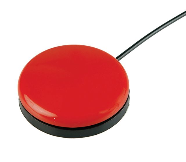 Buddy Button Red, Red VAT Exempt Learning SPACE