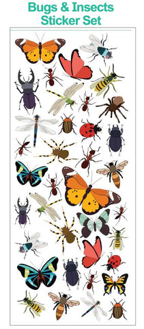 Bugs Sticker Set-Dropship,Furniture,Sticker,Wall & Ceiling Stickers,Wall Decor,Willowbrook-Learning SPACE