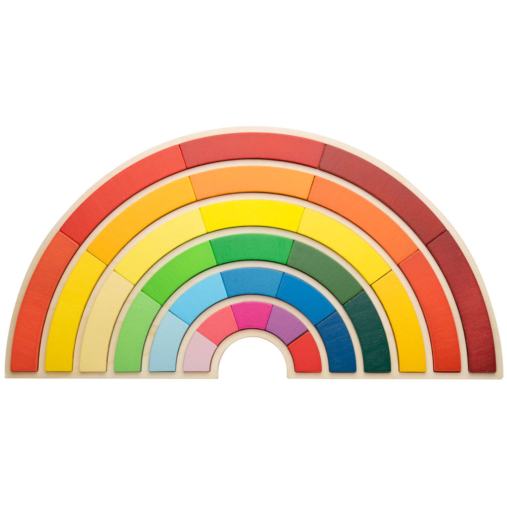 Building Rainbows Puzzle Board, Puzzles Learning SPACE