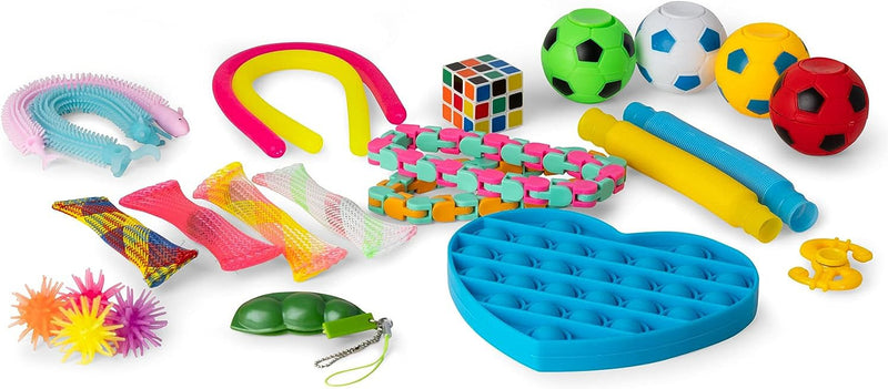Bumper Box of 24 Fidget Toys, Learning SPACE