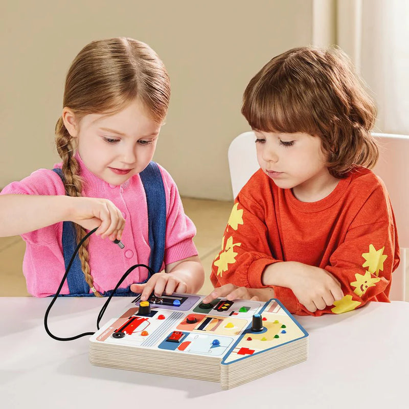 Busy Board House Activity Board, Activity Toys Learning SPACE