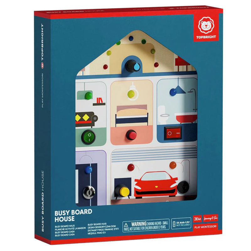 Busy Board House Activity Board, Activity Toys Learning SPACE