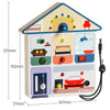 Busy Board House Activity Board, Activity Toys Learning SPACE