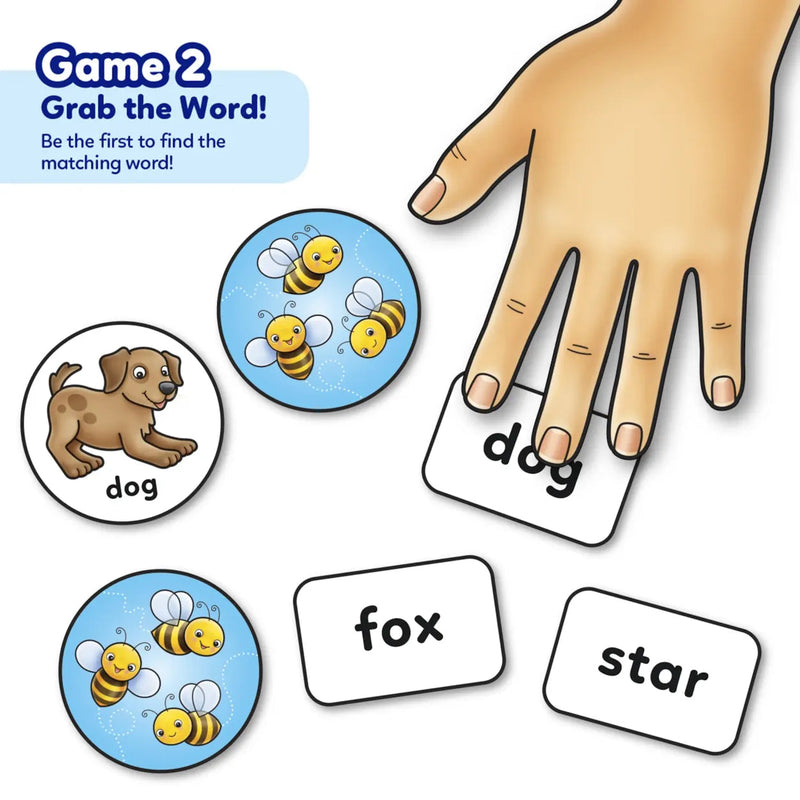 Buzz Words Game - Literacy Board Game, Learning SPACE